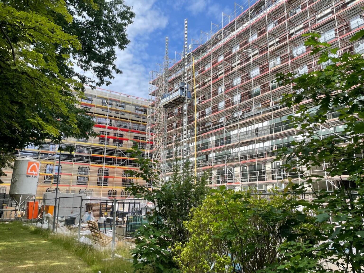 Neubauten schreiten voran UKE Alumni